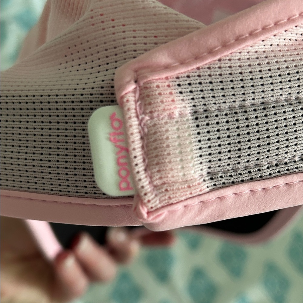 PonyFlo Pink Mesh Performance Cap NWT - Picture 7 of 9